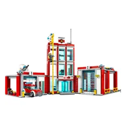 Конструктор Lego City пожарная часть (60110)