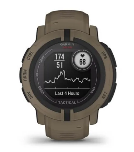 Смарт-часы Garmin Instinct 2 Solar Tactical Edition с датчиком сердечного ритма HRM Elevate