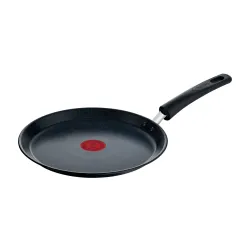 TEFAL Black Stone 25 cm czarna - patelnia do naleśników nieprzywierająca