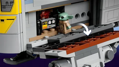 LEGO STAR WARS 75447 Mandalorian i Grogu Brzeszczot , zestaw klocków +10