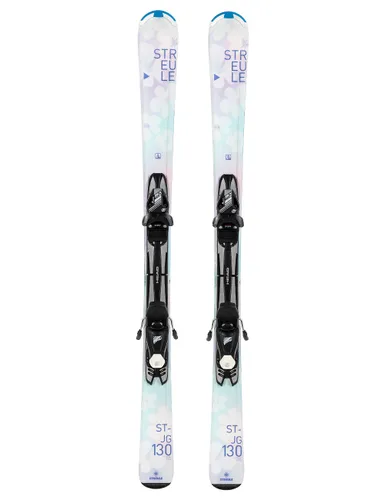 Narty dziecięce STREULE ST-JG + wiązania TYROLIA SX 7.5 z GRIP WALK - Długość (cm) - 130