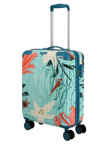 Чемодан Travelite Cruise Trolley S Print - turquoise lily