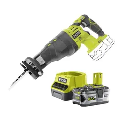 Piła szablasta RYOBI R18RS-0 + Akumulator RYOBI RC18120-150 5Ah 18V + Ładowarka