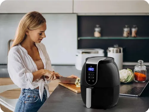 Air Fryer Frytkownica beztłuszczowa BERDSEN BD-651 3.6l programator czasowy