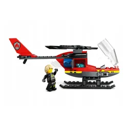LEGO CITY 60411 STRAŻACKI HELIKOPTER RATUNKOWY zestaw klocków dla dzieci +5