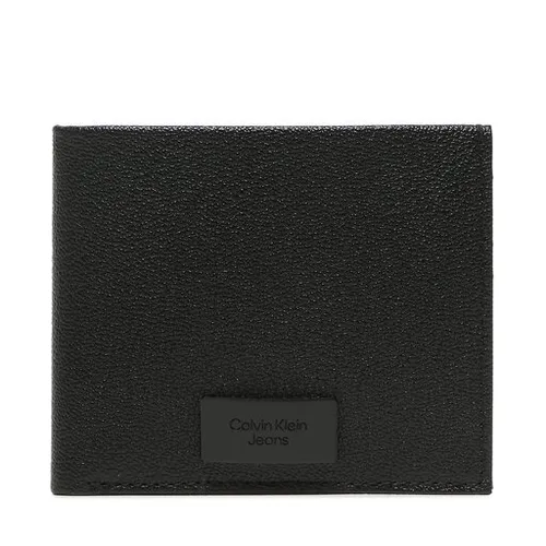 Мужской маленький кошелек Calvin Klein Jeans Inst Plaque Bifold с монетой K50K510710 BDS