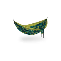 Hamak turystyczny ENO DoubleNest Print Hammock - boulder/melon