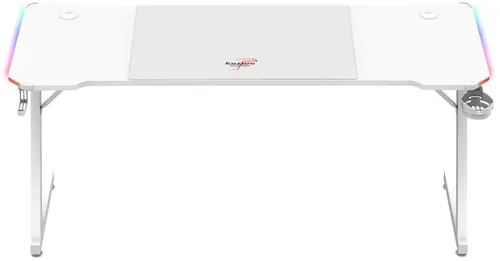 Biurko gamingowe HUZARO Hero 4.8 RGB Biały
