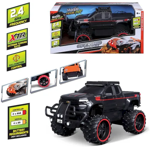 Samochód zdalnie sterowany MAISTO TECH Off-Road 2019 Chevrolet Silverado 82706