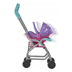 Lalka Barbie Skipper z wózkiem i bobasem GXT34