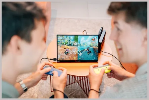 Monitor VERBATIM ALU 13.3" 1920x1200px IPS + Powerbank