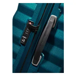 Walizka kabinowa Samsonite Lite-Shock - petrol blue