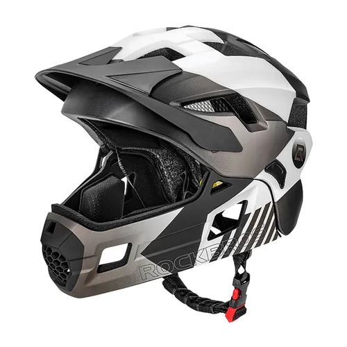 Kask rowerowy dziecięcy Rockbros 10110061005 Kids Helmet ti-white/black