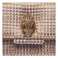 Geantă Kurt Geiger 690-Țesătură Kensington 2690543609 Pieptene Bej