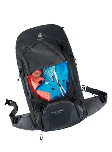 Plecak trekkingowy Deuter Futura Air Trek 45 + 10 SL damski - black