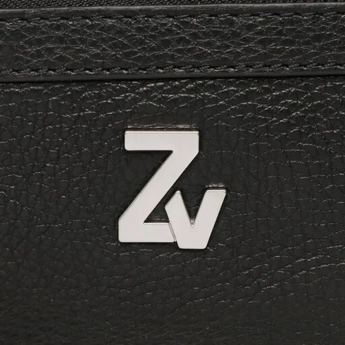 Zadig & Voltaire ZV Intiale Jordan grained Lea Lmba00003 Rucsac Noir