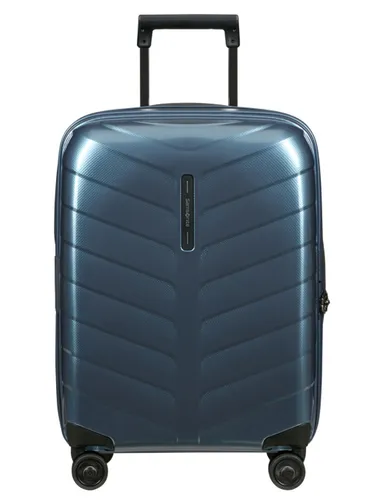 Маленький расширяемый чемодан Samsonite Attrix 55 см (20/23 см) - steel blue