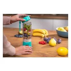 Blender personalny GÖTZE & JENSEN PB940M Miętowy Bezprzewodowy + pokrowiec