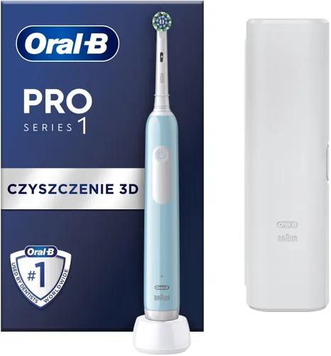 Szczoteczka rotacyjna ORAL-B Pro 1 Niebieski + Etui