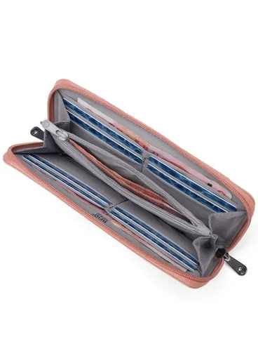 Кошелек Pacsafe RFIDsafe Continental Anti-theft Wallet - rose