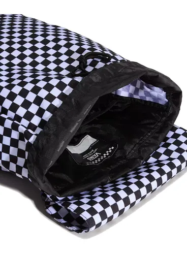 Plecak szkolny z piórnikiem Vans Utility - checkerboard black / white
