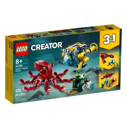 LEGO 31130 Creator 3w1 - Wyprawa po zatopiony skarb