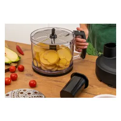 Blender GÖTZE & JENSEN HB950K Inox z krajarką w kostkę