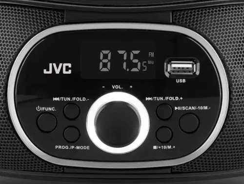 Radioodtwarzacz JVC RD-E221B Czarny