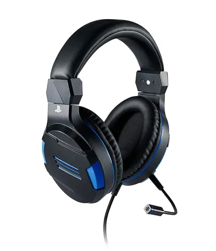 Słuchawki przewodowe z mikrofonem BigBen PS4 Gaming Headset V3 Nauszne Czarny