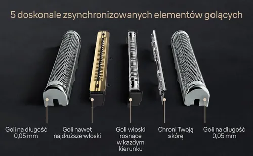 Golarka BRAUN Seria 9 Pro+ 9567CC Na mokro i sucho