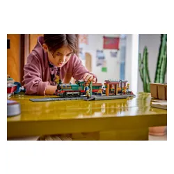 LEGO City 60511 Retro pociąg z lokomotywą parową, zestaw klocków 7+