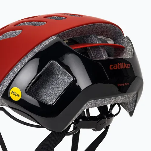 Kask rowerowy MTB Catlike Whisper II red matte/black gloss