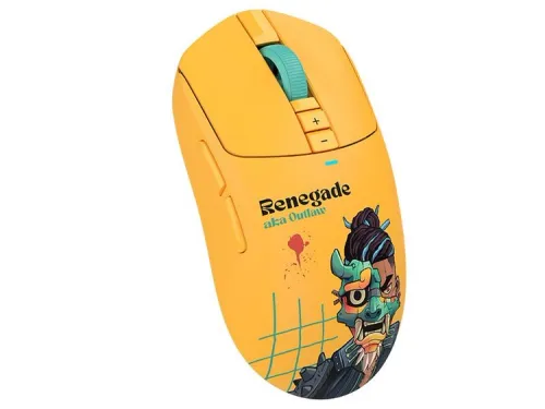 Myszka gamingowa A4tech Bloody R72 Ultra Duo Renegade Sunset Żółty