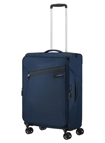 Walizka średnia poszerzana Samsonite Litebeam - midnight blue