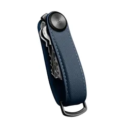 Skórzany organizer na klucze Orbitkey Key Organiser Pro Saffiano Leather - oxford navy