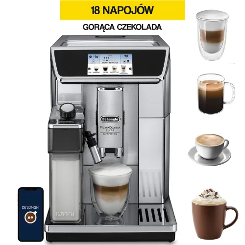Automatyczny ekspres do kawy DELONGHI PrimaDonna Elite Experience ECAM 650.85