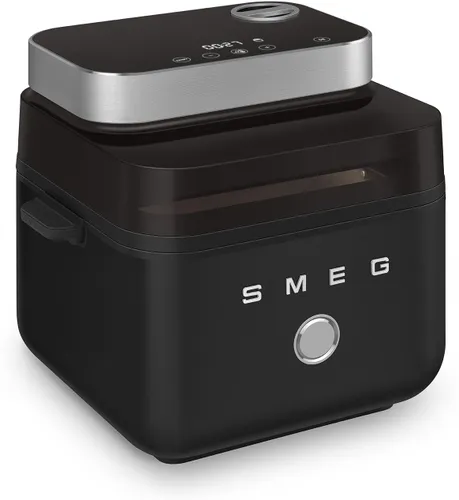 Air Fryer Frytkownica beztłuszczowa SMEG AFC01BLMEU 7l z okienkiem do obserwacji postępów gotowania