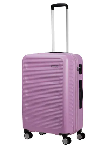 Чемодан American Tourister Astrobeam среднего размера с возможностью расширения - pastel lavender