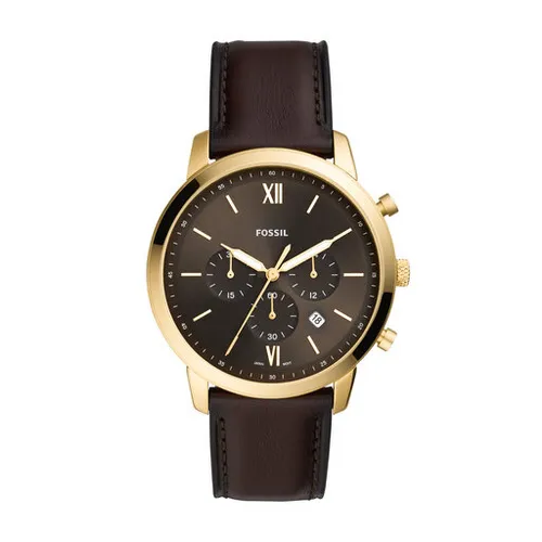 Fossil Neutra Chrono Fs5763 Brown / Gold Saati