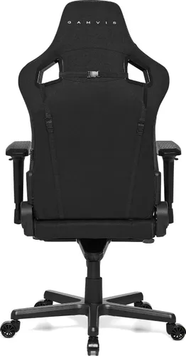Fotel GAMVIS Elite 2.0 Pro XL Czarny (białe elementy)