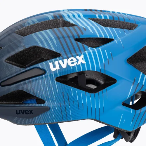 Kask rowerowy dziecięcy UVEX Air Wing 2 CC dusk/bubble blue matt