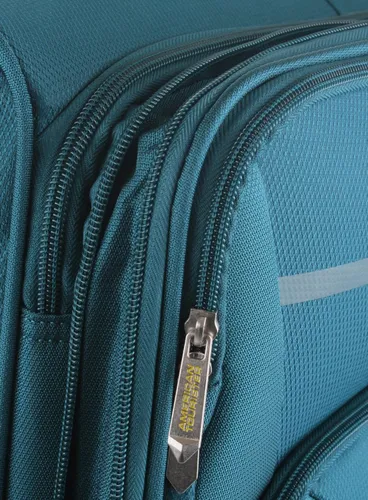 Средний расширенный чемодан American Tourister SummerFunk-teal