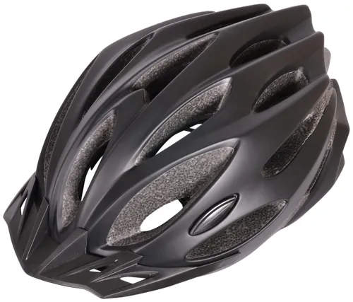 Kask rowerowy VÖGEL VKA-944 Czarny MTB z lampką (rozmiar M)