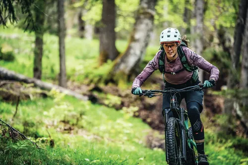 Kask rowerowy ABUS Modrop Midnight Niebieski (rozmiar L)