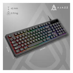 Klawiatura membranowa Ajazz AF98 Czarny