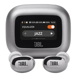 Słuchawki dokanałowe JBL Live Buds 3 ANC Wodoodporne Srebrny