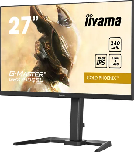 Monitor iiyama G-Master Gold Phoenix GB2790QSU-B5 27" 2K IPS 240Hz 1ms Gamingowy