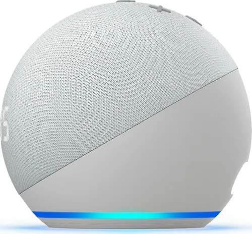 Glasier White Saatli Amazon Echo Dot 4 Hoparlörü (B07XJ8C8F7)