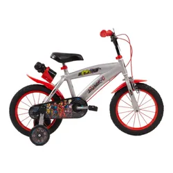 Rower dziecięcy HUFFY Marvel Avengers 14 cali dla chłopca Srebrny