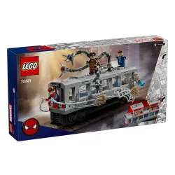 LEGO Marvel 76321 Spider-Man kontra Doc Ock — scena w metrze